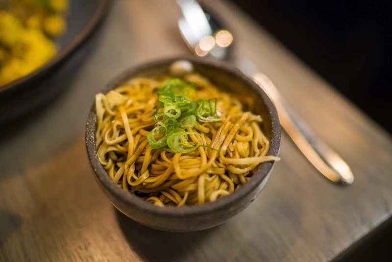 Fresh handmade pasta dish