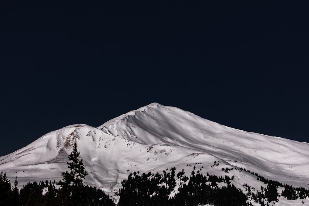 snowy mountain