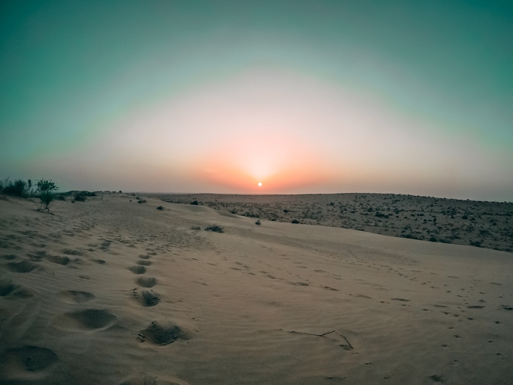 landscape photo of desert