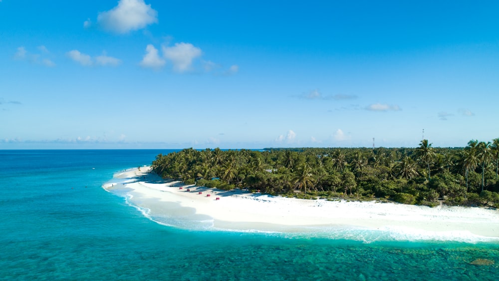 aerial photography of island during daytime