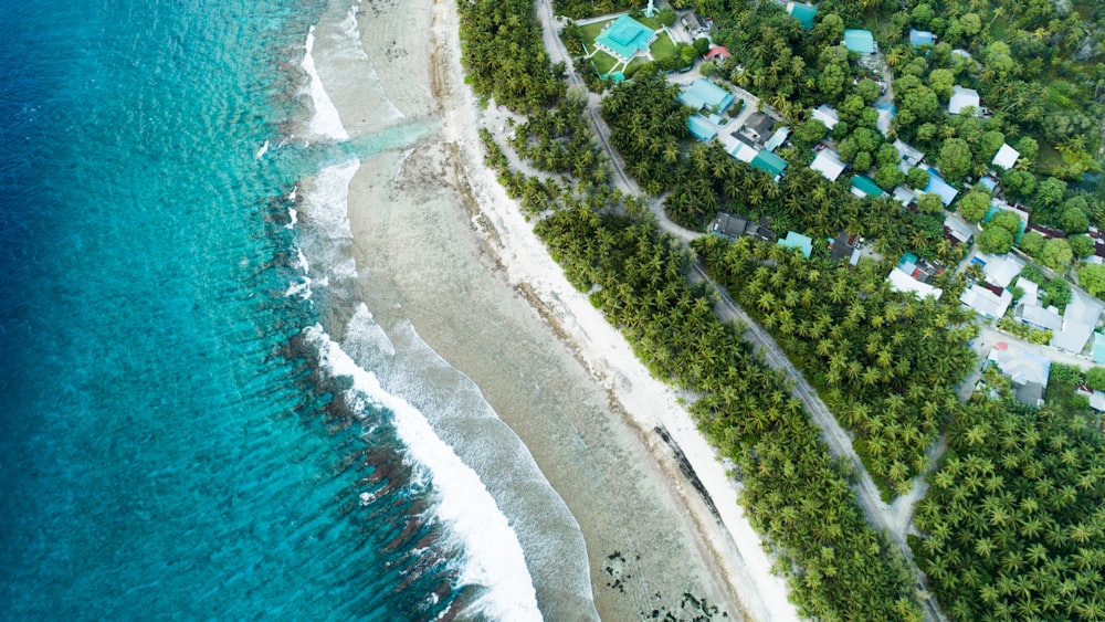 aerial photography of ocean during daytime