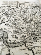 A detailed map showing the expansion routes of a famous conqueror’s empire.