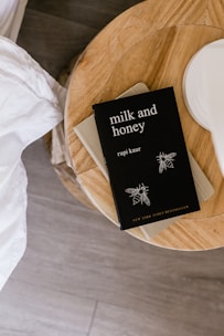 Milk and Honey by Rupi Kaur book on table