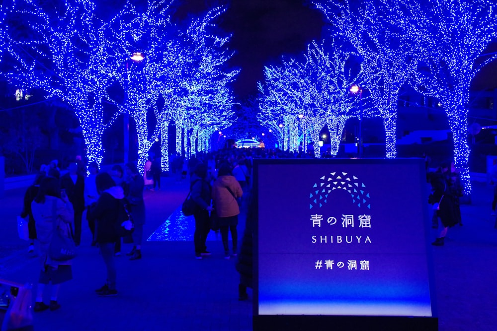 Shibuya signage