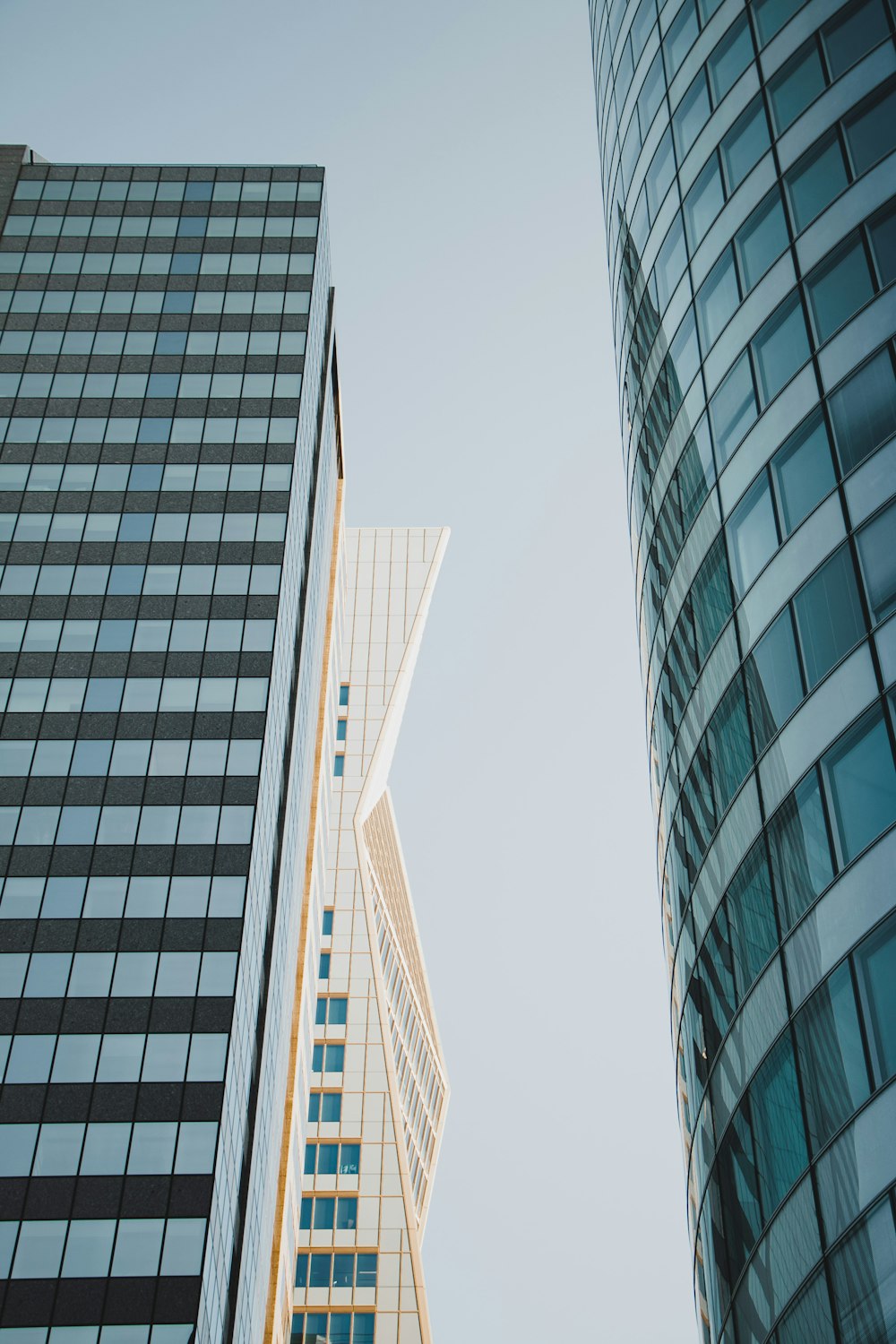 low-angle photography of high-rise building