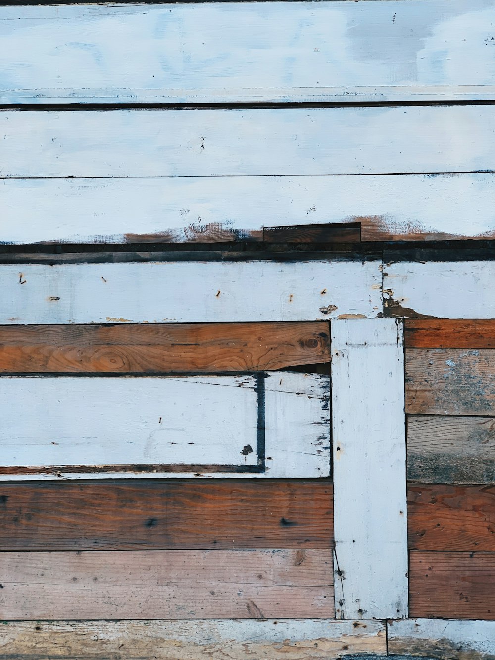 white and brown wooden board