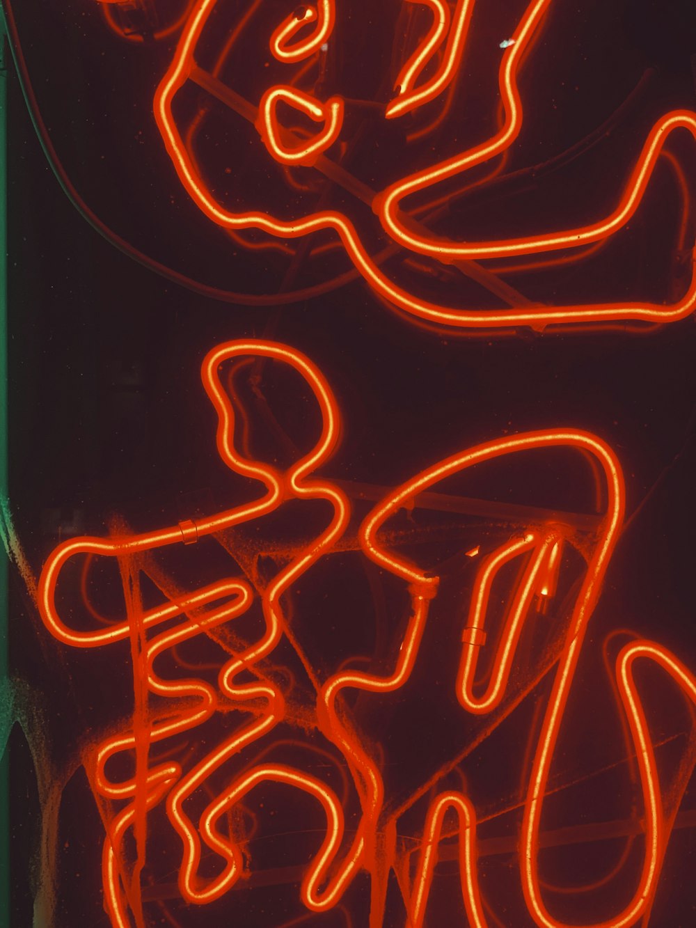 lighted neon signage