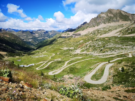 aerial view photography of mountain range in Col de la Lombarde France