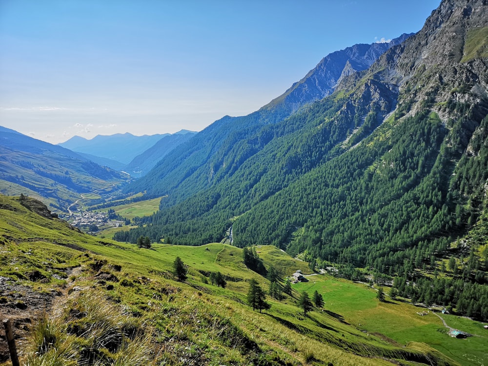 view of mountain during daytime