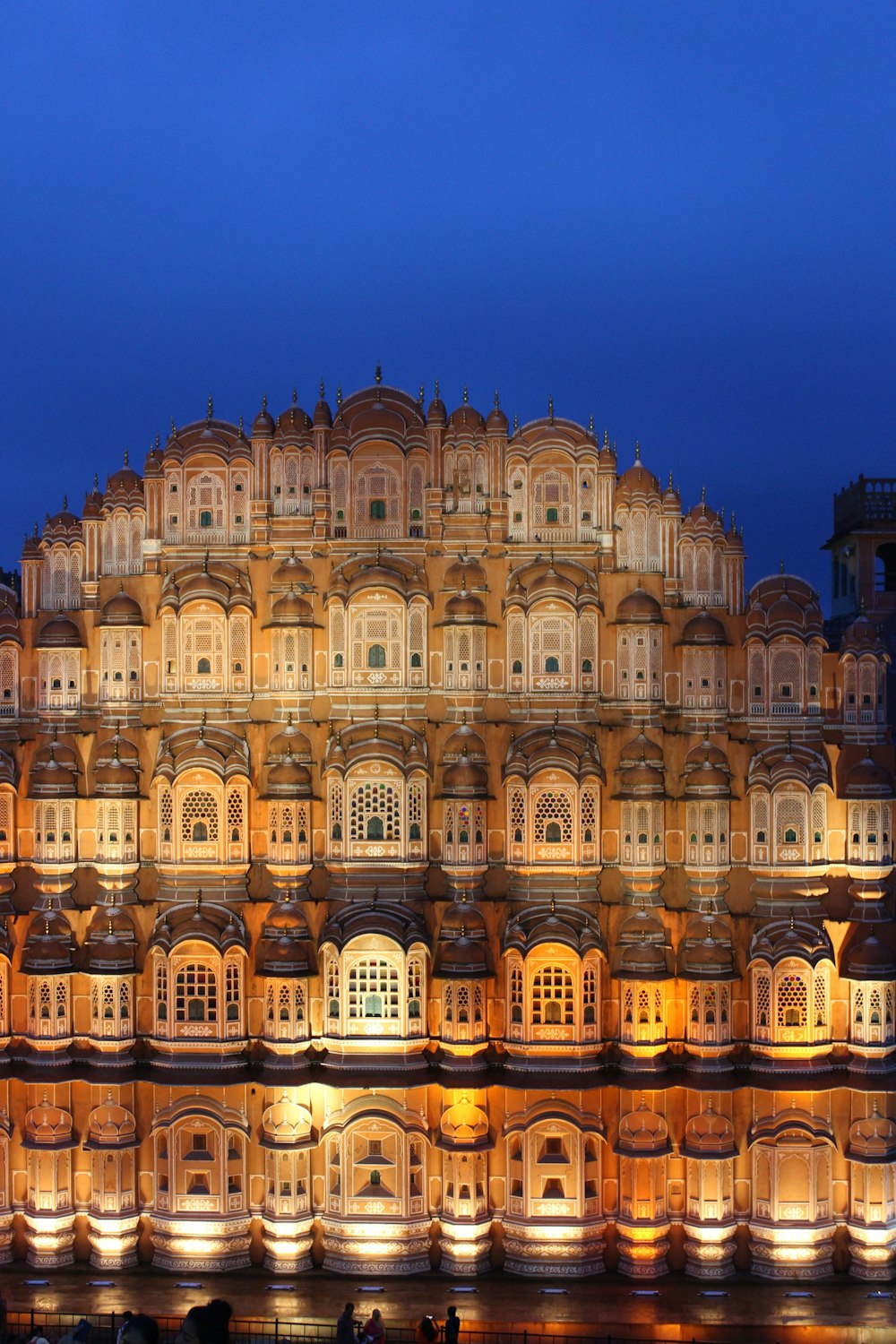 palace at night