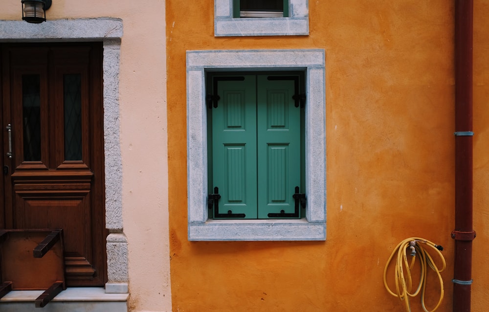 Grünes Fenster