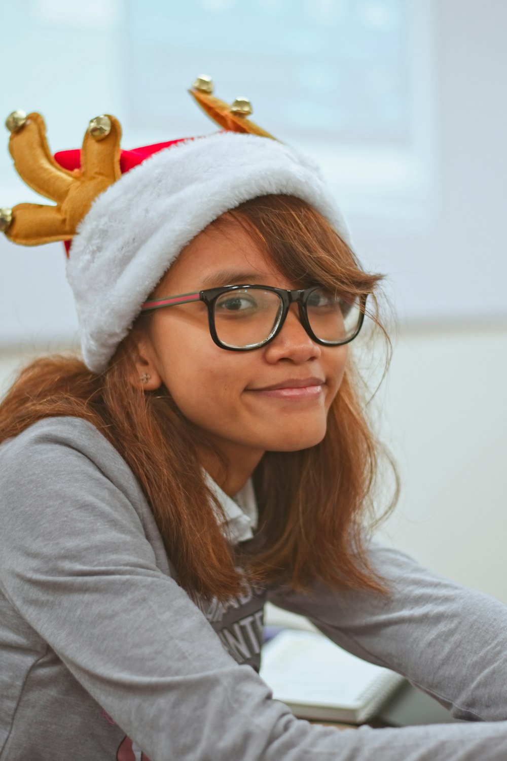 woman in eyeglasses