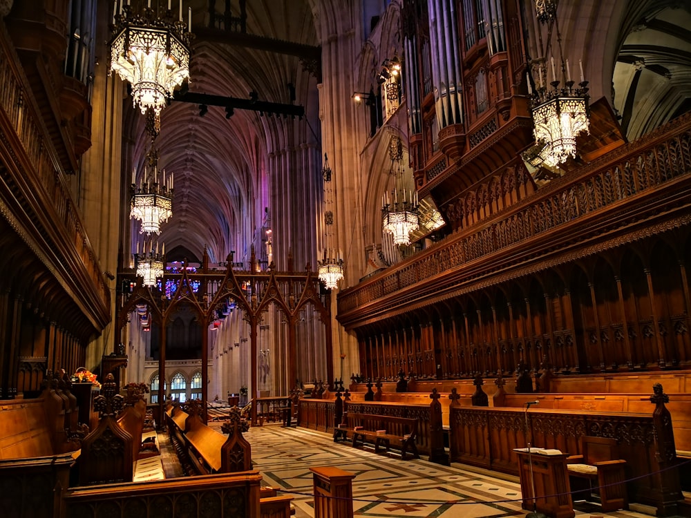 brown building interior