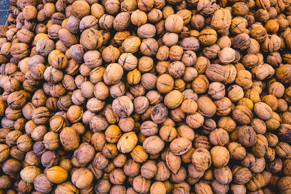 bunch of walnuts