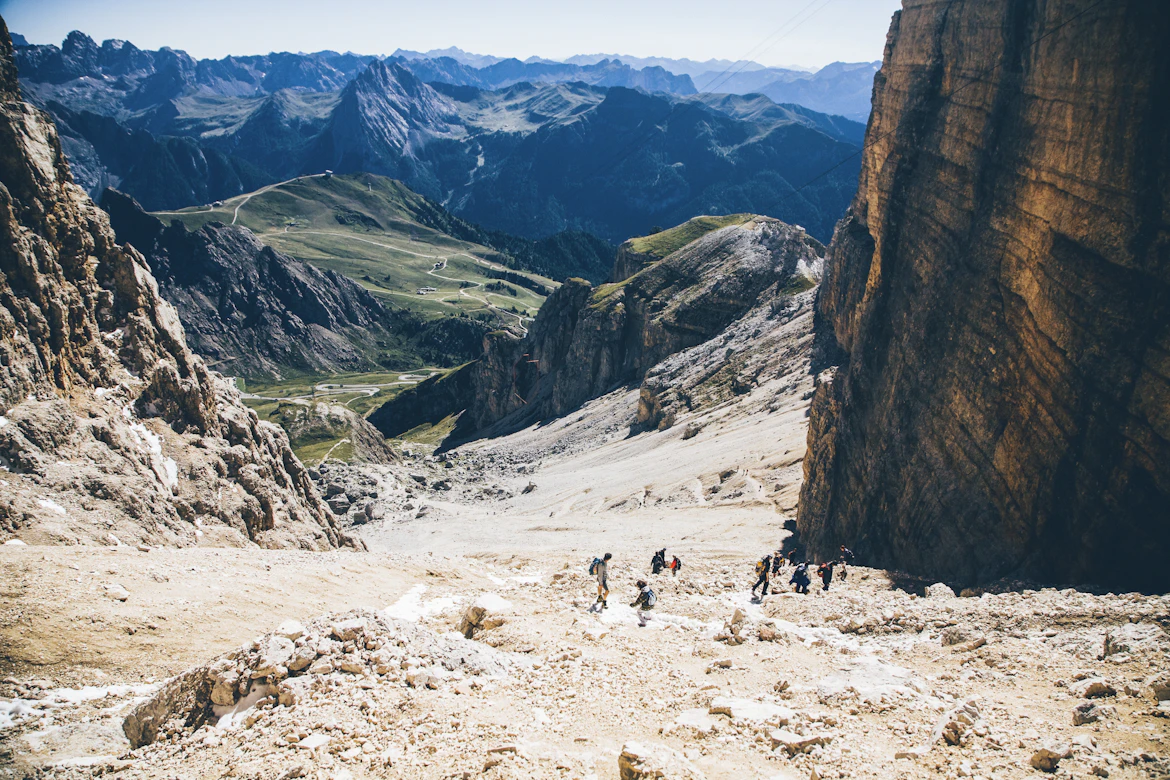 Le Dolomiti, Giorno 2: La Sella Ronda