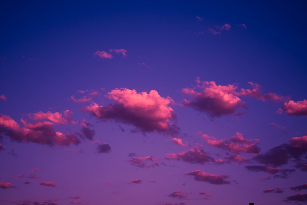 orange and blue sky