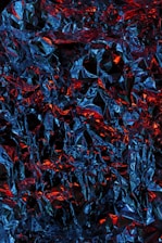red and black abstract painting