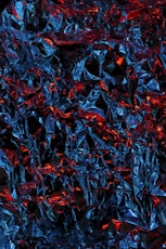 red and black abstract painting