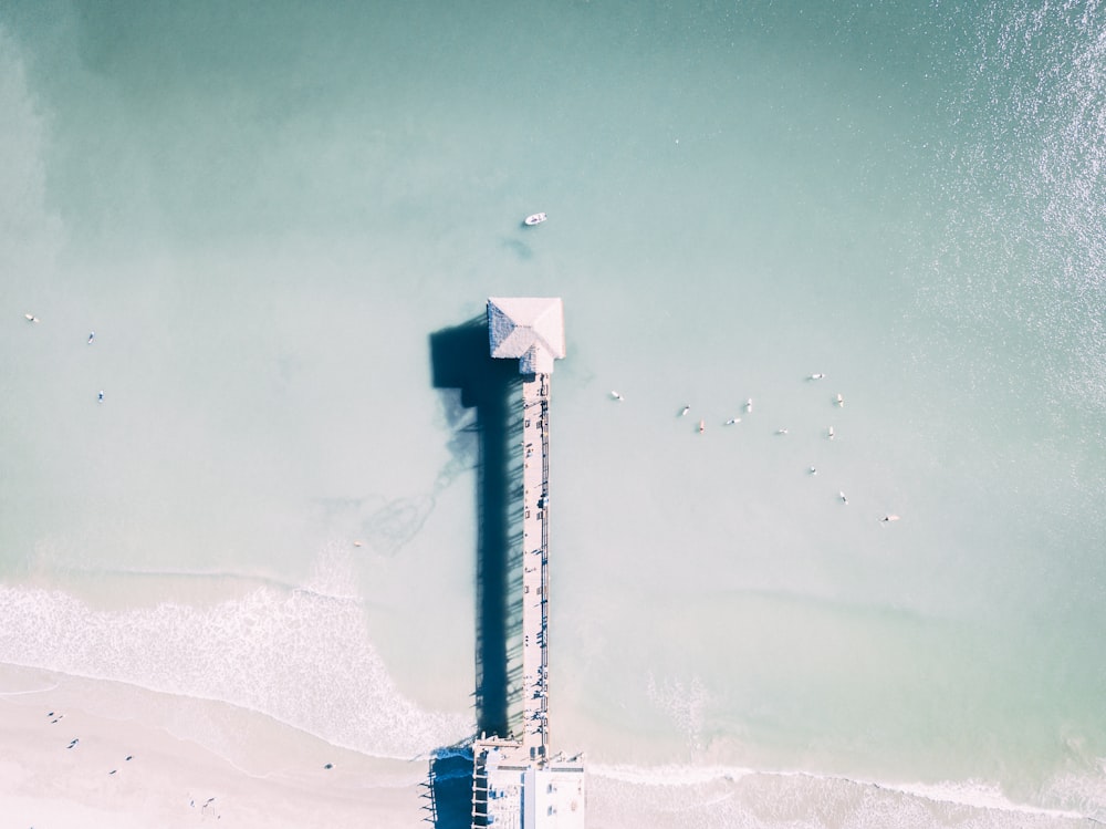 high-angle view of body of water