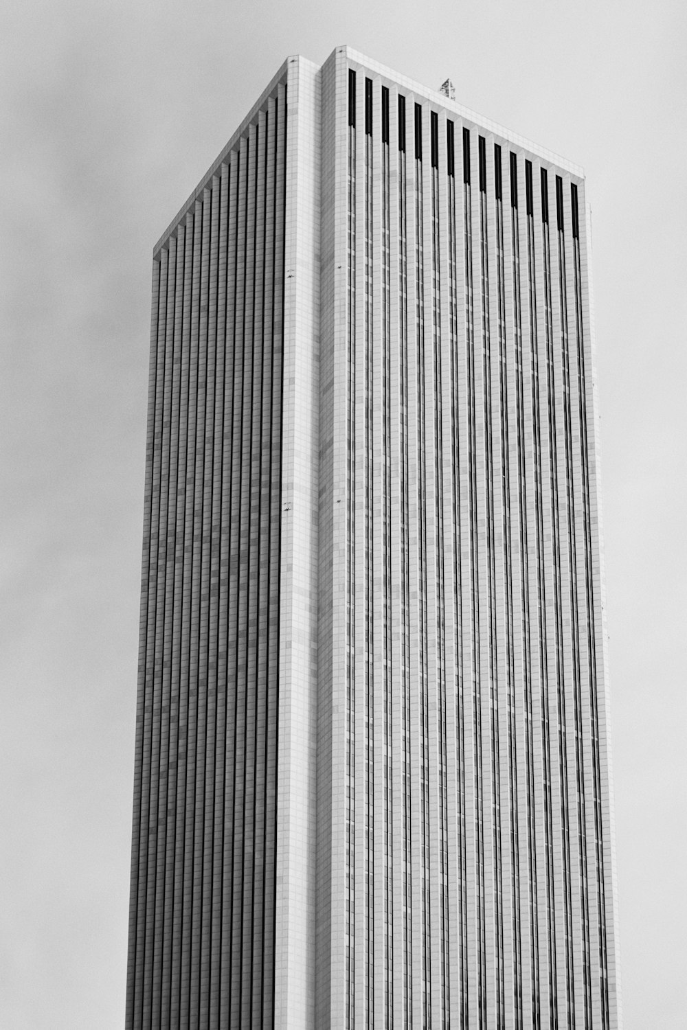 gray tall building