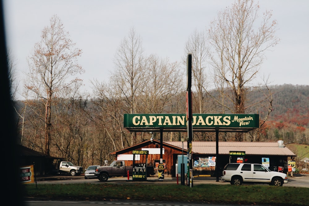 Captain Jacks signage