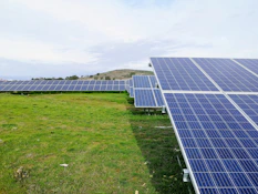 solar panels during daytime