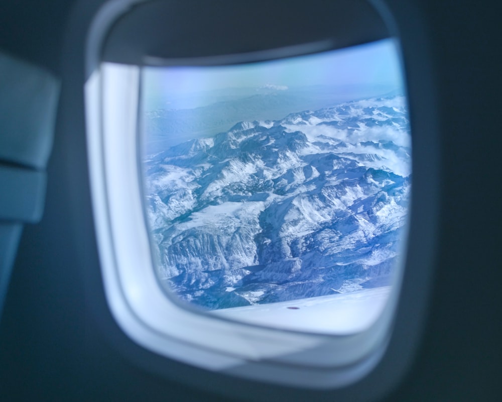 snow capped mountains