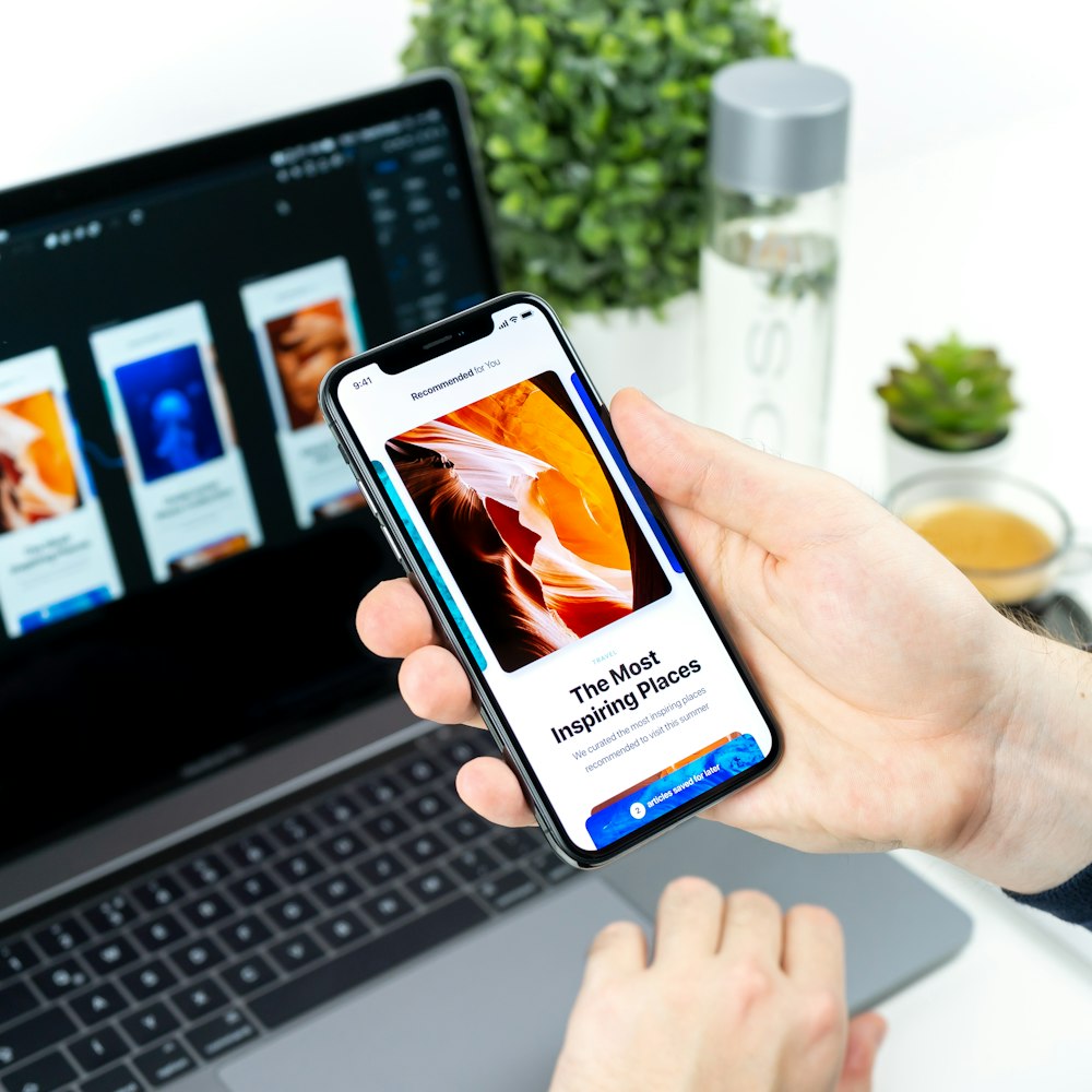 Website mockup