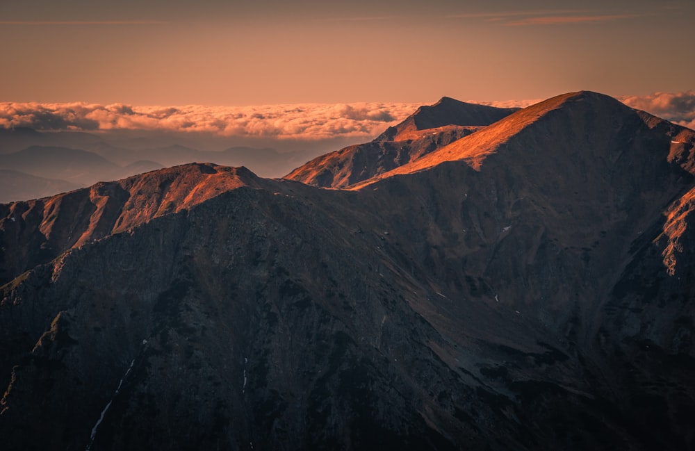 brown mountain during daytime