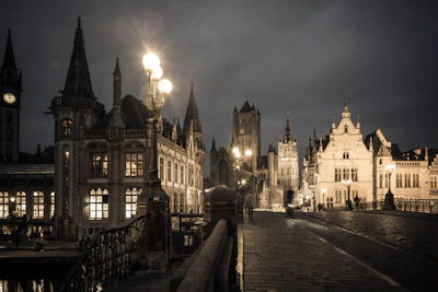 Historic haunted locations around Wichita captured in atmospheric night photos.