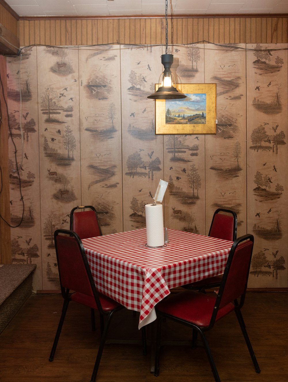 white kitchen towel on table