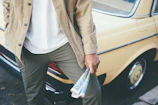 men's gray and black long sleeve shirt