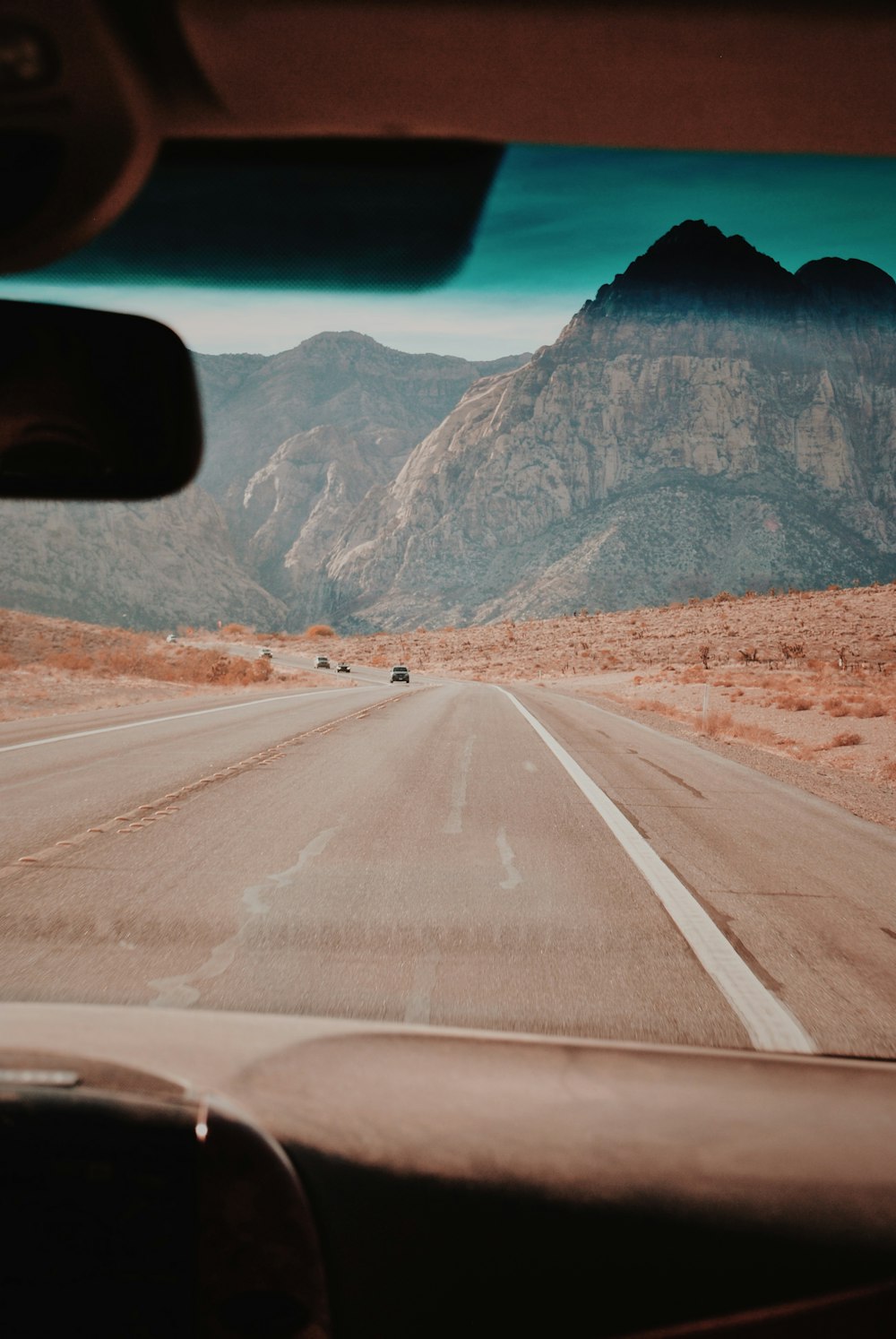 vehicle riding on asphalt road