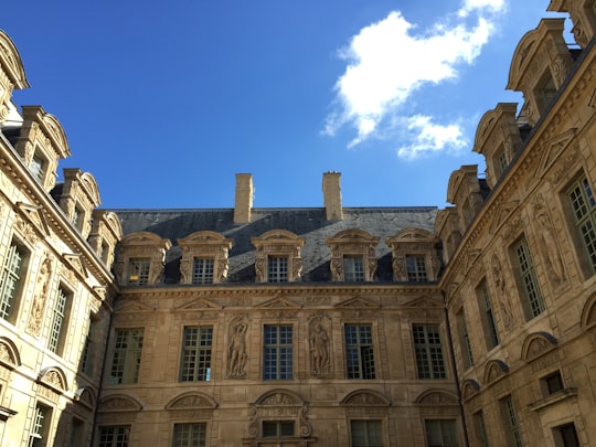 brown building in Place des Vosges France