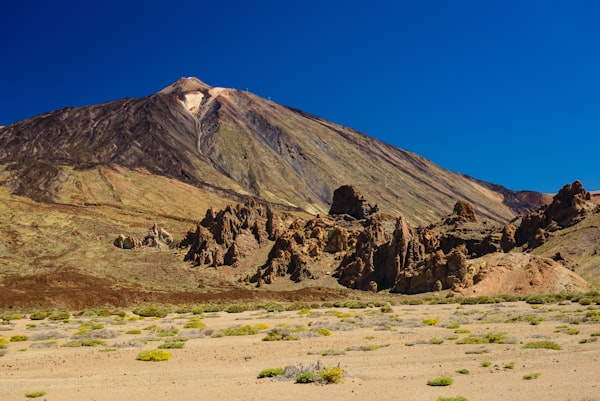 Going up Teide