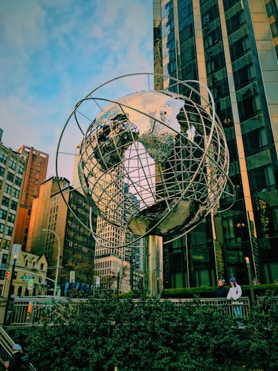 Globe Sculpture at Columbus Circle - United States