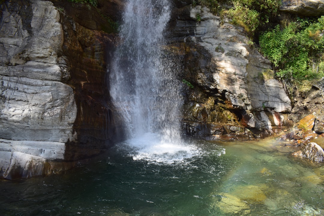 travelers stories about Waterfall in Ghandruk, Nepal