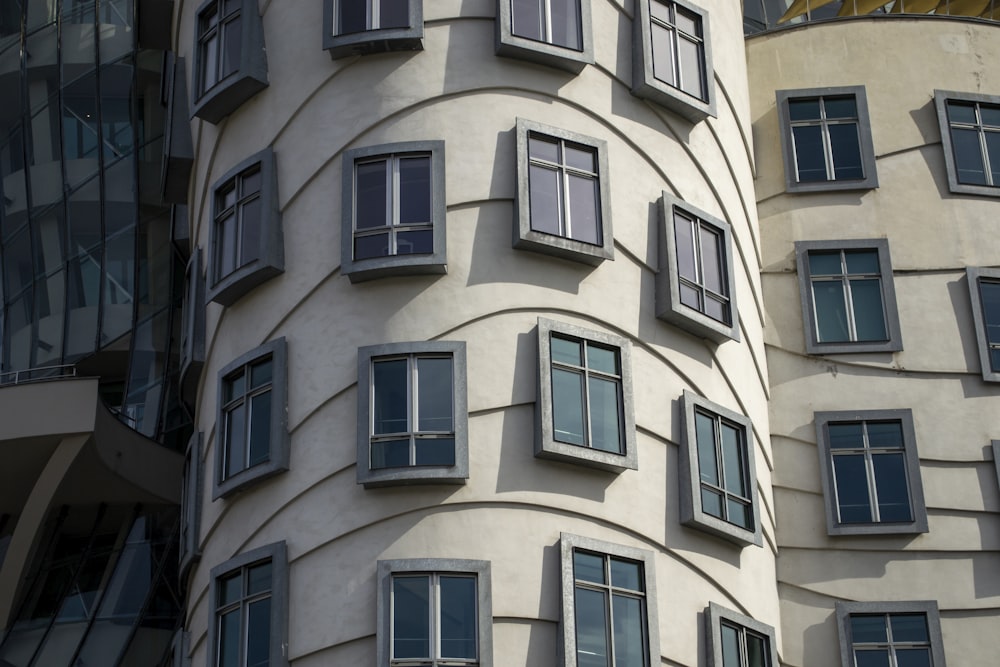 white concrete building