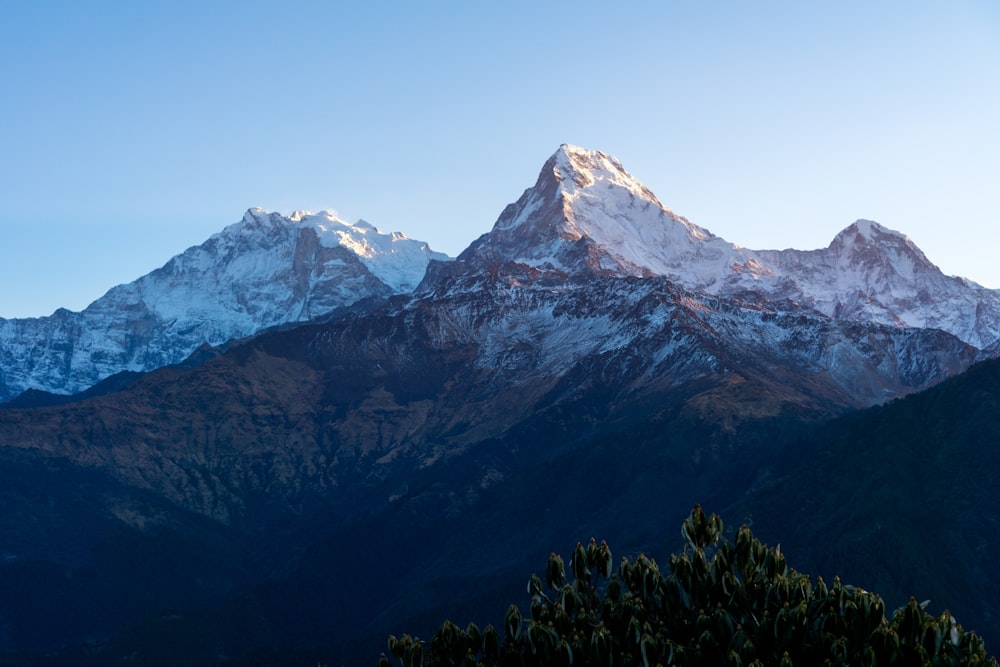 landscape photo of mountains