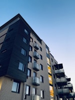 low angle photo of high rise apartment building
