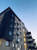 podcast episode cover, apartment building security, illustration