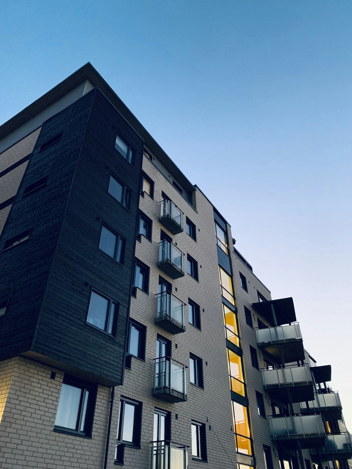 Luxury apartment building