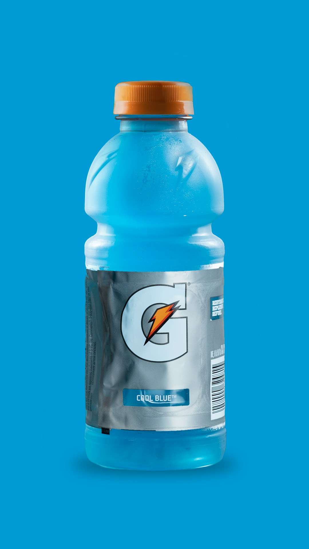  gray and blue gatorade bottle bottle