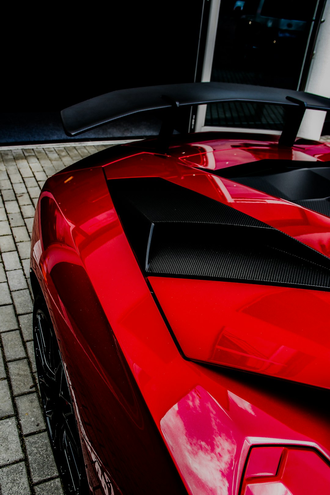 red supercar