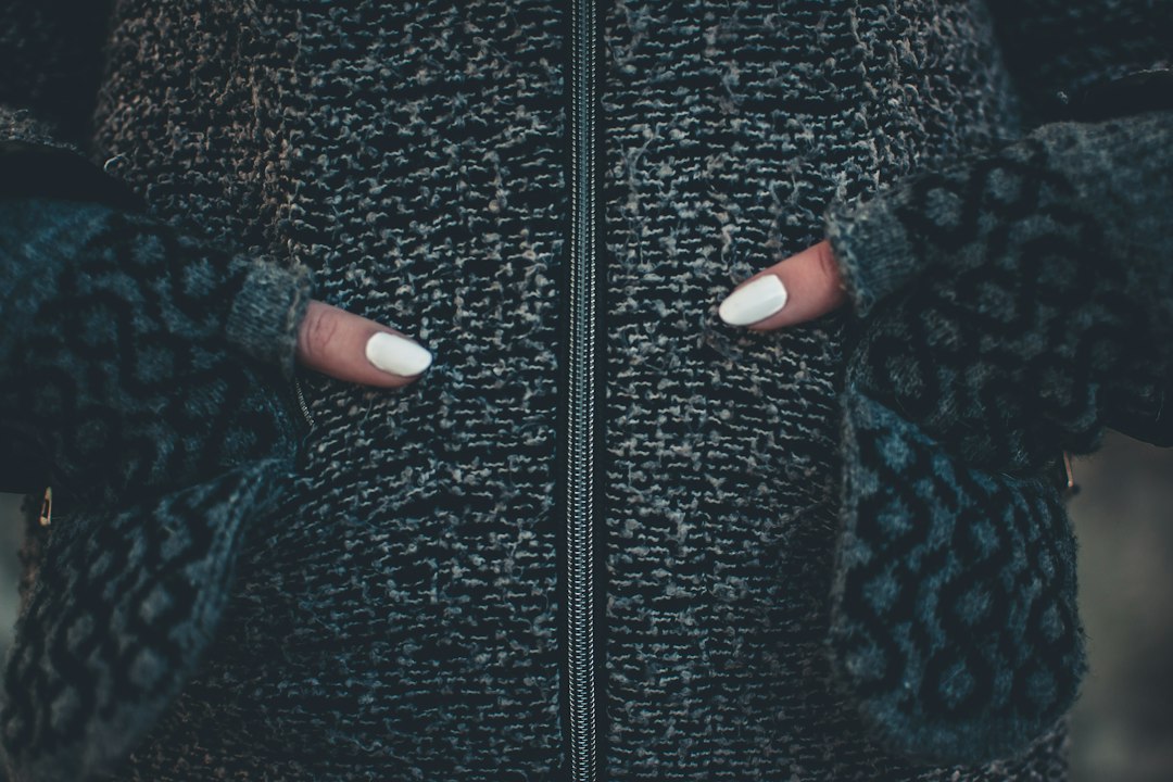 women's coat closeup