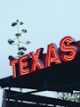 red Texas store signage