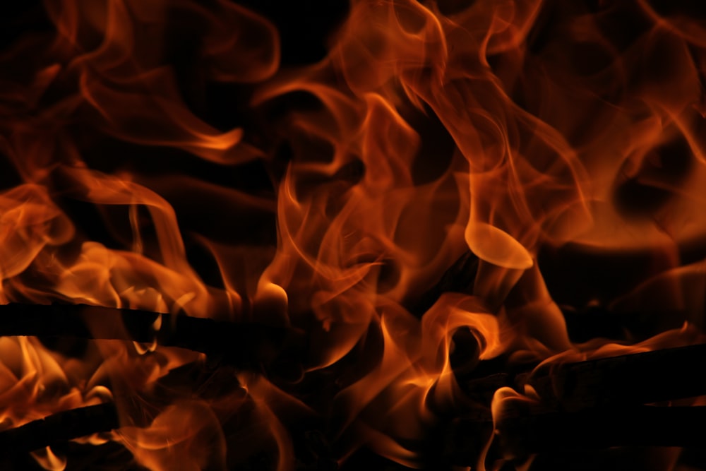 red fire wallpaper