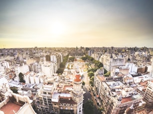 city buildings during day