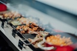 cook meat on pan