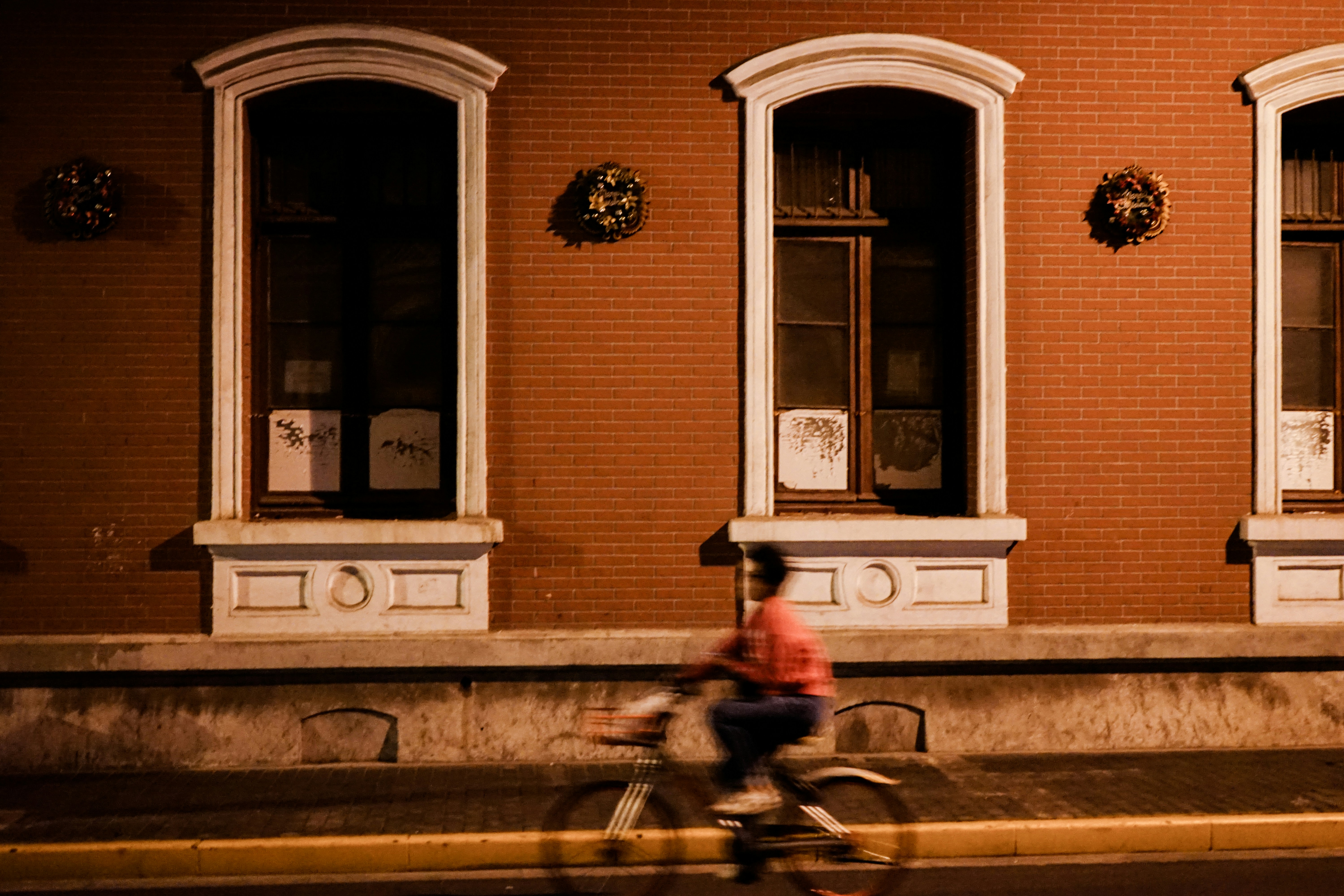 person riding bicycle